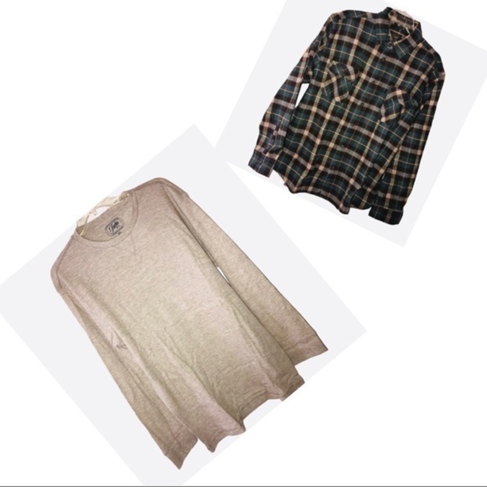 Jachs 2 Men’s Thermal and Flannel Shirts - Size XL